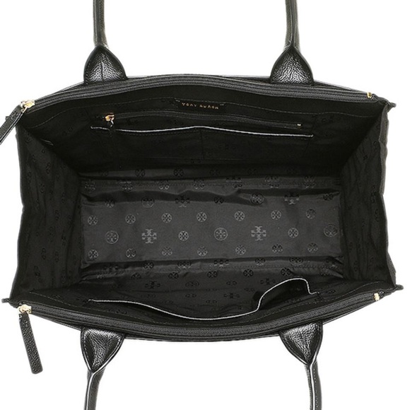 Tory Burch Ella Canvas Leather tote - Picture 6 of 8